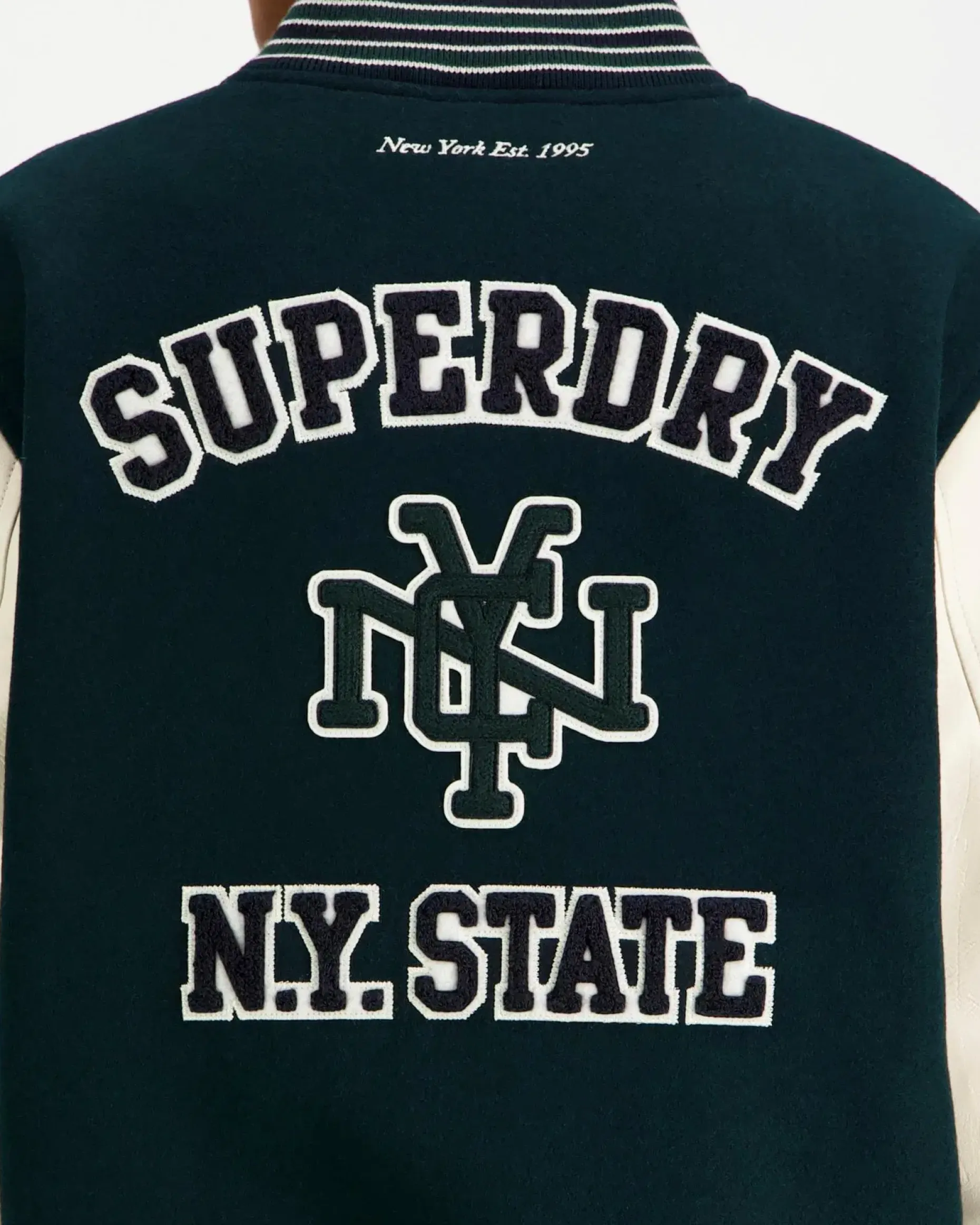 Superdry Patched Varsity bombertakki