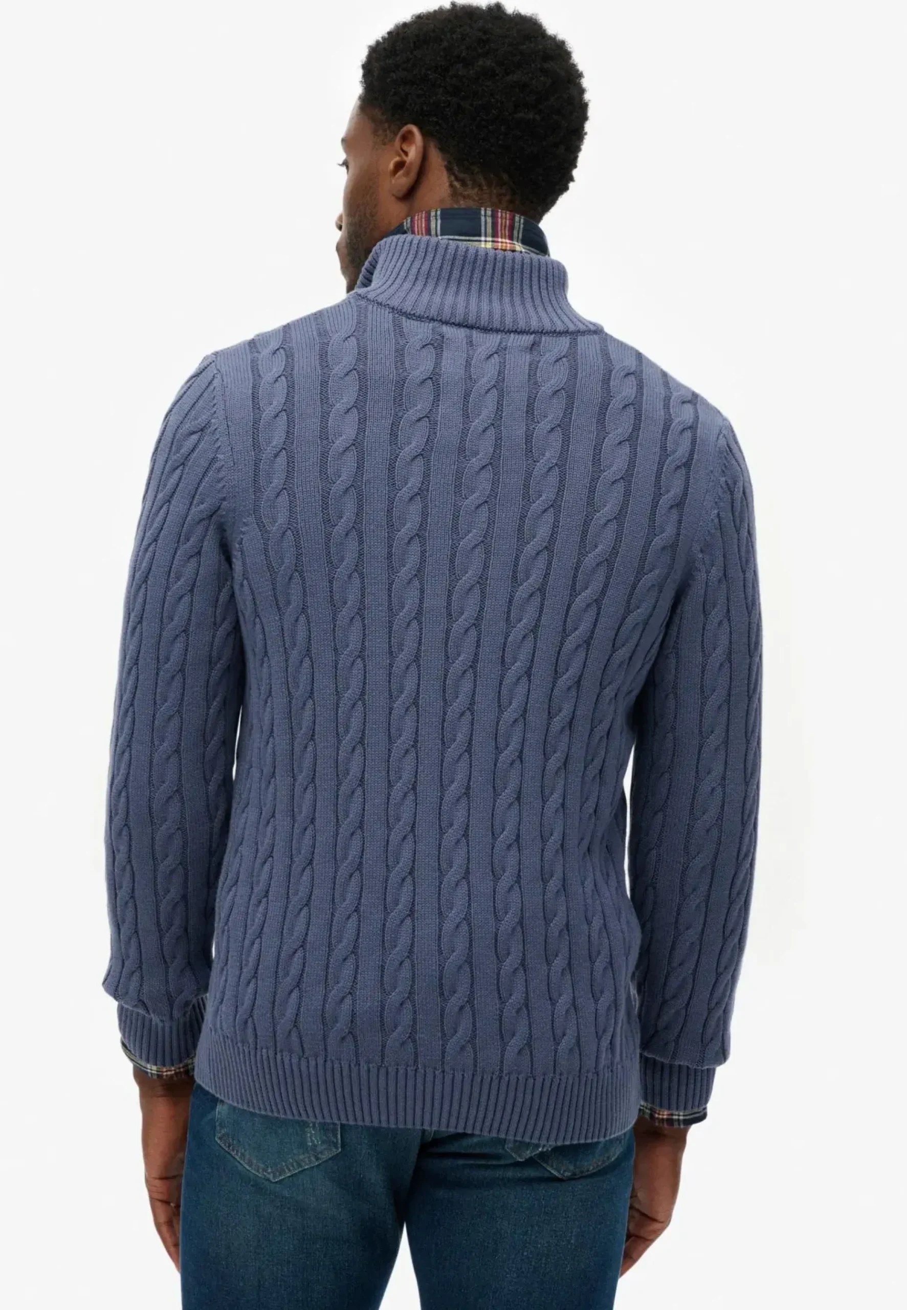 Superdry Preppy cotton cable neule