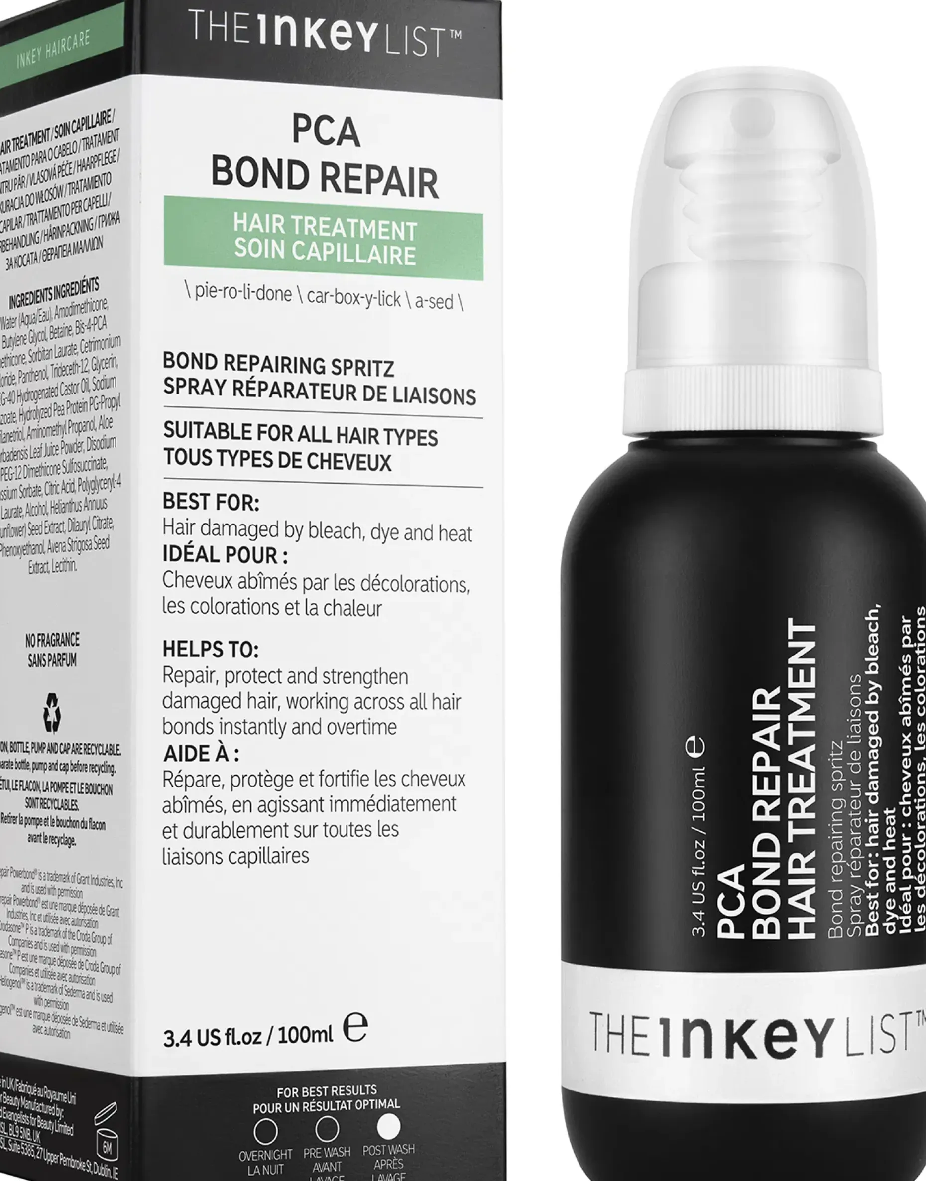 The Inkey List PCA Repair Hair Treatment hiushoito 100 ml