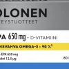 Tolonen E-EPA kalaöljykapseli 650mg 80kaps