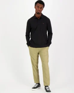 Tommy Hilfiger L/s liquid cotton reg polo pikeepaita