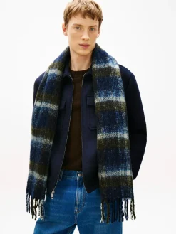 Tommy Hilfiger Th flag check wool scarf