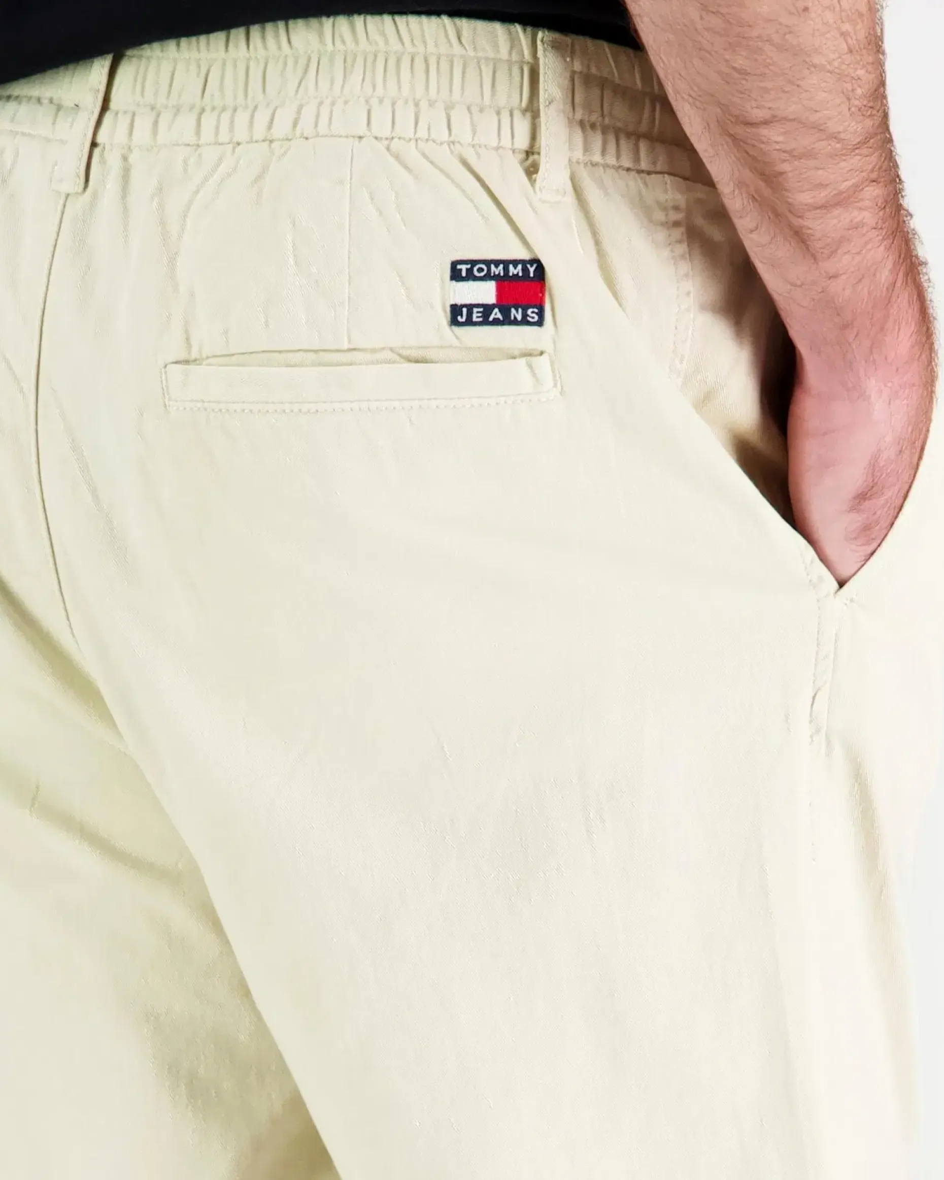 Tommy Jeans Tjm isaac light cotton pants housut