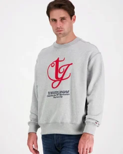 Tommy Jeans Tjm monogram logo crew college