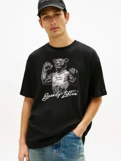 Tommy Jeans Tjm rlx bear ss tee t-paita