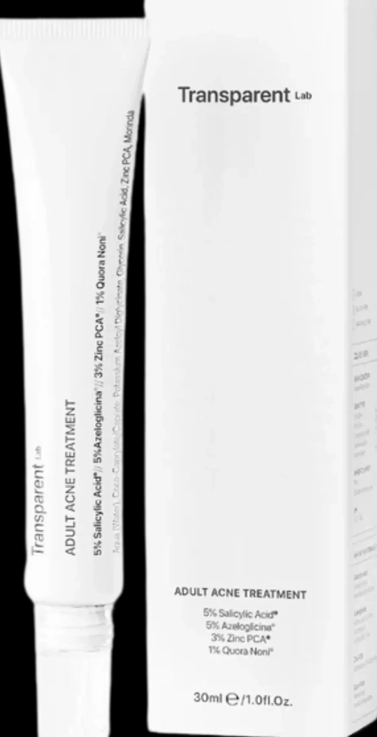 Transparent Lab Adult acne treatment täsmähoito 30 ml