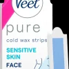 Veet Pure kylmävahaliuskat kasvot 20kpl