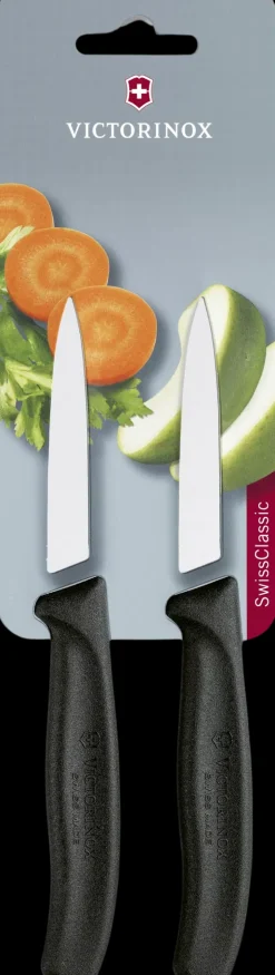 Victorinox pikkuveitsisetti 8 cm 2 kpl musta