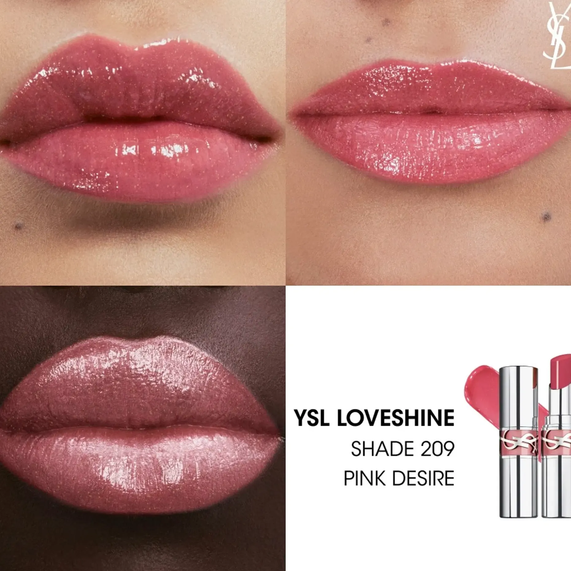 Yves Saint Laurent YSL Loveshine huulipuna 3,2 g