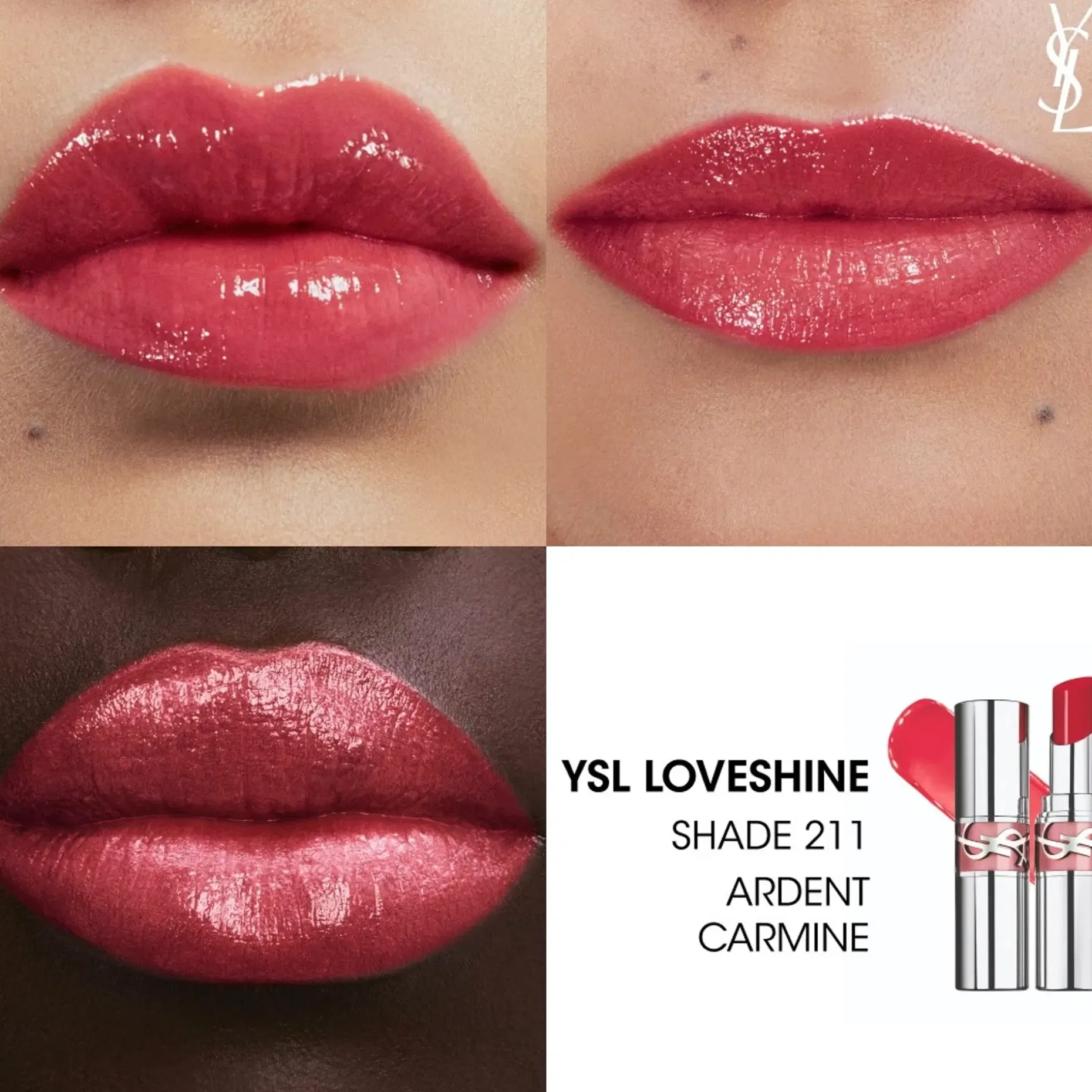 Yves Saint Laurent YSL Loveshine huulipuna 3,2 g